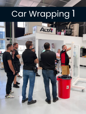 Día 1 Formación CarWrapping en Alta Wrapping Academy